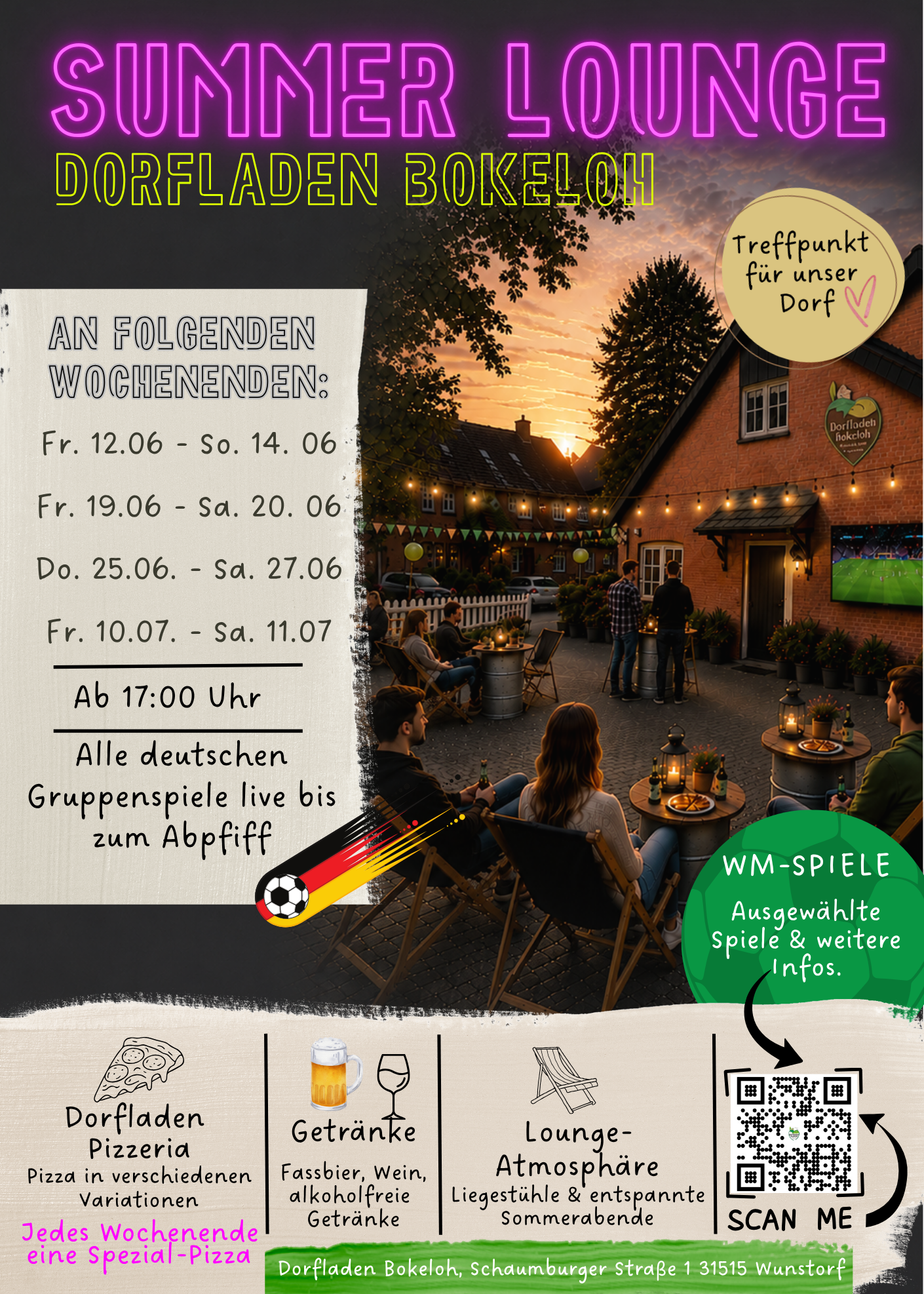 Summer Lounge am Dorfladen Bokeloh